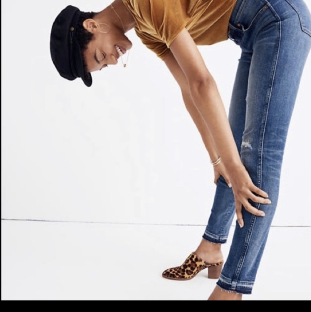 NWT Madewell Skinny Jeans in York Wash